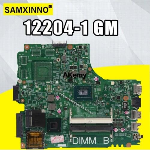 12204-1 For DELL INSPIRON 2421 3421 5421 laptop motherboard CN-07GDDC 12204-1 com Dual-core CPU orginal Teste motherboard