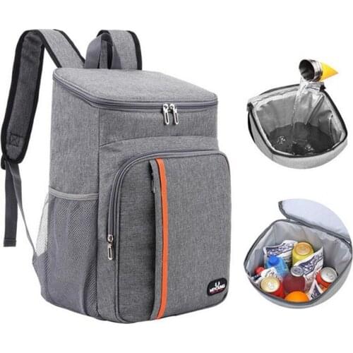 18L Thermal Backpack Waterproof Thickened Cooler Bag Large Insulated Bag Picnic Cooler Backpack Refrigerator Bag Picnic Backpack