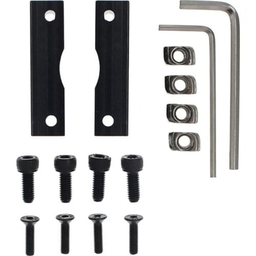 3D Printer Upgrade Aluminum Z-Axis Leadscrew Top Mount for Ender-3/Ender-3S/Ender-3pro/CR-10 with Screw and Nut Kit