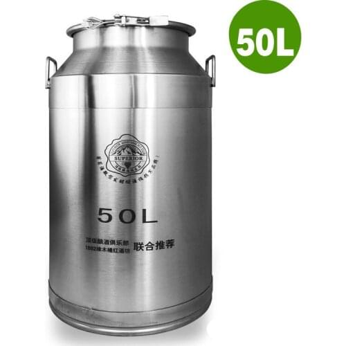 50L 316 Stainless Steel Fermenters Liquor Fermented Wine Fermented Beer Fermenters Homebrew Wine Making Tools Barrel