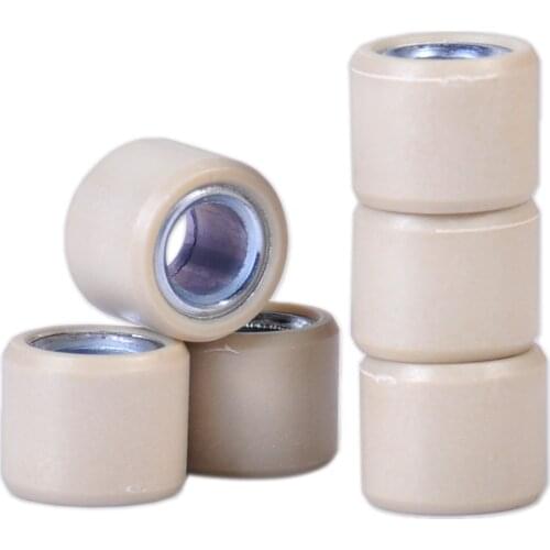 CITALL 6Pcs / Set Durable Metal & Nylon Performance Roller Weights fit for GY6 50 Chinese Scooter Moped ATVs & Karts