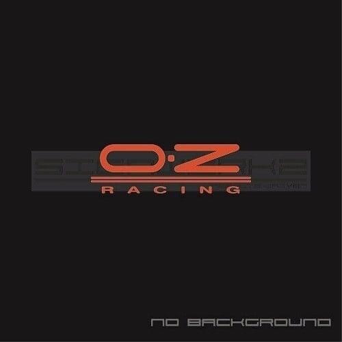 For 2Pcs/Pair 2 - OZ Racing Decal sticker emblem Italy wheels Superturismo racing Car Styling