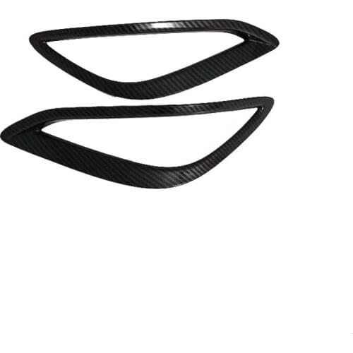 For Toyota Rush 2018 2019 2020 2021 Chrome Rear Bumper Fog Light Lamp Cover Trim Molding Garnish Frame ABS Chromium Styling