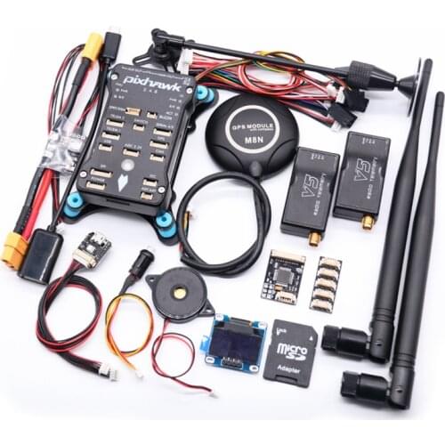 Pixhawk PX4 PIX 2.4.8 32 Bit Flight Controller Autopilot with 4G SD Safety Switch Buzzer PPM I2C RC Quadcopter Ardupilot
