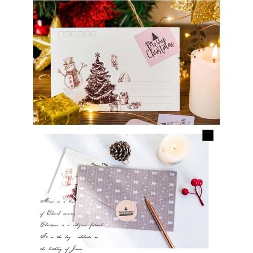 45Pcs/box Stationery Stickers Planner Diary Merry Christmas Decorative Mobile Stickers Scrapbooking DIY Craft Stickers