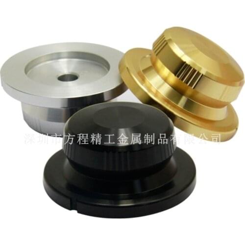New Design Hat Shaper Aluminum Knob 40mm 50mm 60mm High Quality Volume Control Knobs Switch DIY Kits