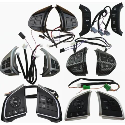 For Mitsubishi Outlander ASX Xpander Pajero Cruise Control Switch Steering Wheel Control Switch Button Audio Volume Switch