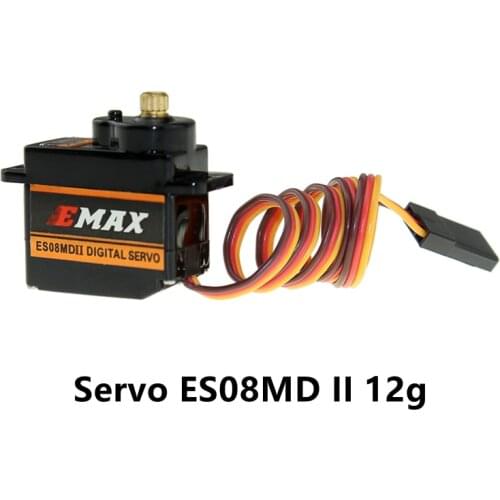 Servo ES08MD II 12g digital all-metal gear/fixed wing, helicopter robot