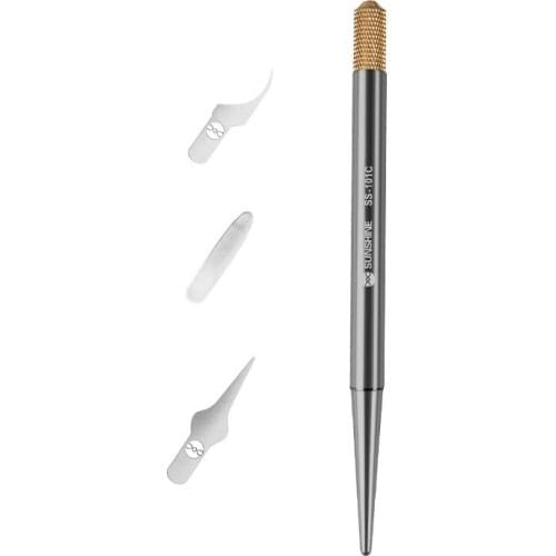 SUNSHINE SS-101C Multifunctional IC CPU Glue Remover Knife For Mobile Phone Repair Xiaomi iPhone Motherboard Glue Scraper