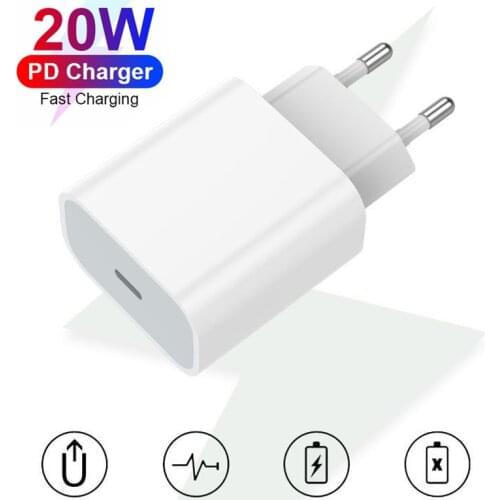 For Apple PD 3.0 Charger QC 4.0 USB Type C Quick Charge For iPhone 12 11 Xs X 8 Fast Charging Power Type-C Huawei Xiaomi Samsung