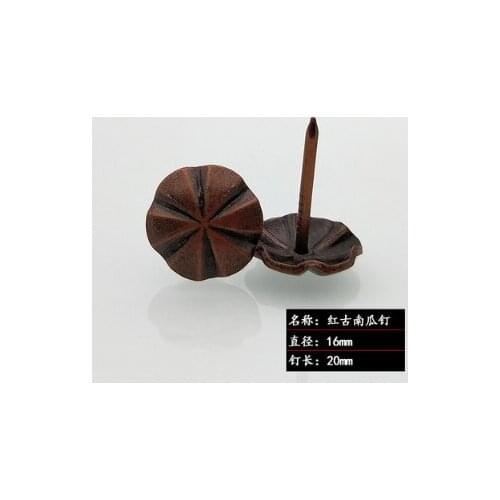 017 Foam nail 16MM*20mm soft bag antique decorative nail flat head round big head copper nail sofa nail wallpaper lengthening