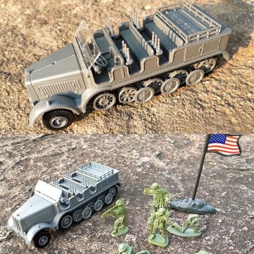 1:72 4D Wheeled Armored Vehicle Model Kit M35 Truck Wheeled Glue 80 Military Car Armored Toy Soviet Vehicle BTR Assembly Fr K9V7
