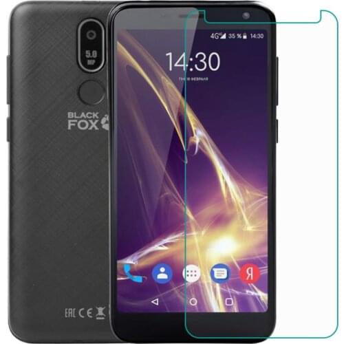 2PCS For Black Fox B4 mini BMM531B Tempered Glass Protective FOR B4 mini NFC BMM541B Screen Protector Glass Film Cover