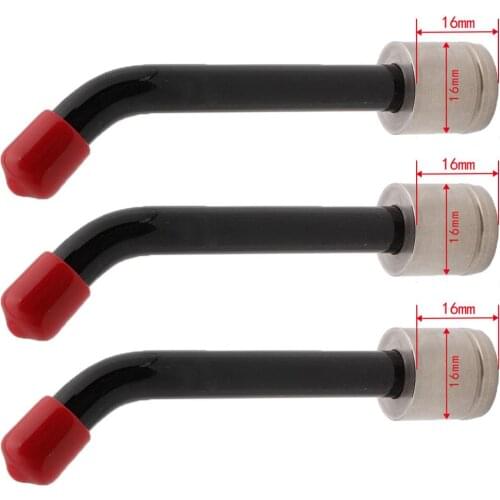 3pcs Universal Dental Optical Fiber Guide Rod Tips For Dental LED Curing Light Lamp 16x16mm
