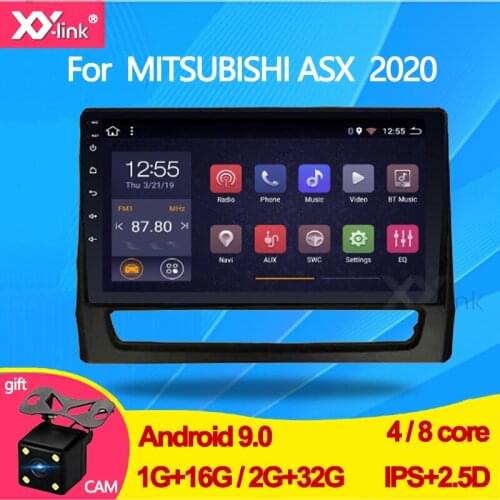 Car Multimedia player 9 Inch Android 9.0 Car Radio For Mitsubishi ASX 2020 GPS Navigation Stereo autoradio audio no 2 din