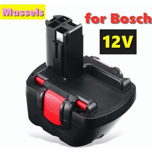 BAT043 BAT120 12800mAh Nimh Ni-MH 12V Rechargeable Replacement Battery for Bosch 12V Drill GSR12VE-2 PSR12VE-2 2607335273