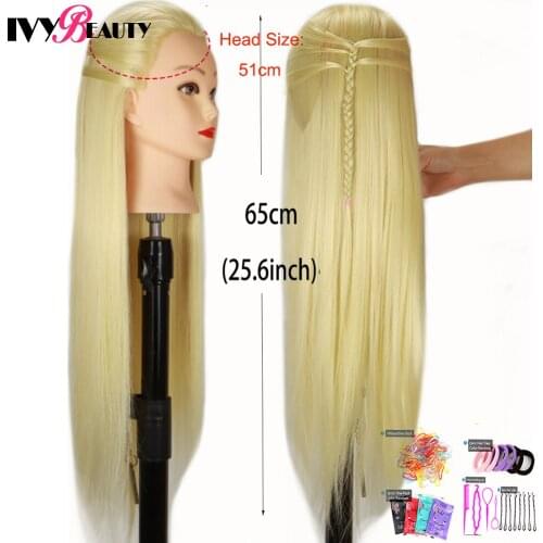 Hairdressing Training Mannequin Head For Hair Styling And Makeup Practice Cosmetology Dolls Head Training Model Salon Hair Head