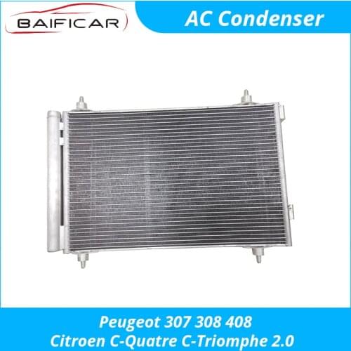 Baificar Brand New Genuine Air Conditioner Condenser AC Radiator Heat For Peugeot 307 308 408 Citroen C-Quatre C-Triomphe 2.0