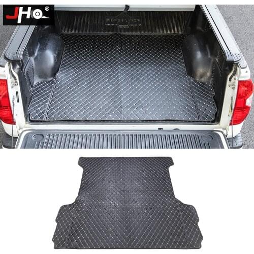 JHO Truck Bed Cargo Liner Cover Mat For Toyota Tundra 2014-2020 4-door Crew Cab 2019 2018 2017 2016 2015 Car Accessories