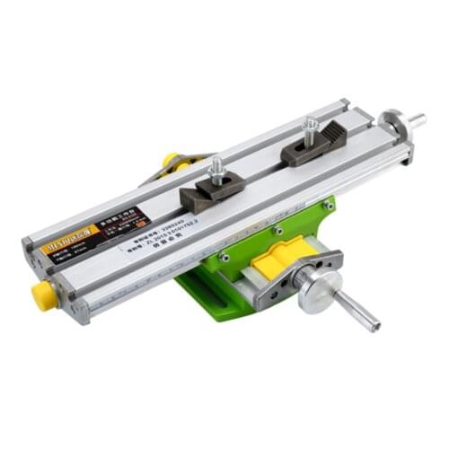 Mini Workbench Electric Drill Stand Bench Drill Installation Milling Machine Cross Slide DIY Table Sta Aluminum Milling Machine