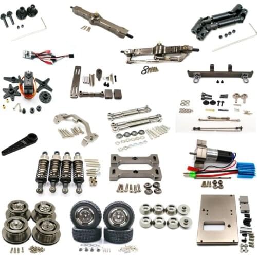 MN D90 RC car upgrade spare parts shock absorber pull rod seat steering cup drive shaft gear wave box