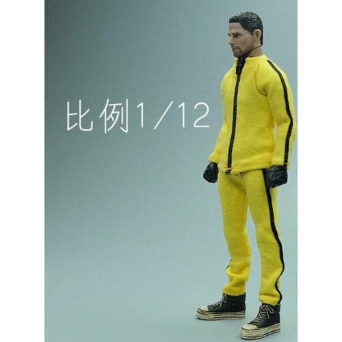 1/12 Scale Soldier Sportswear Model for 6" Body Figure