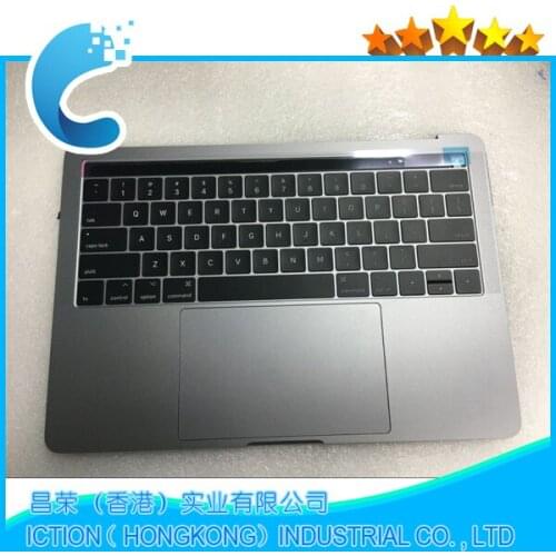 Original A1706 Topcase with US Keyboard standard for MacBook A1706 Topcase with Battery 2016 2017 Years Gray Color
