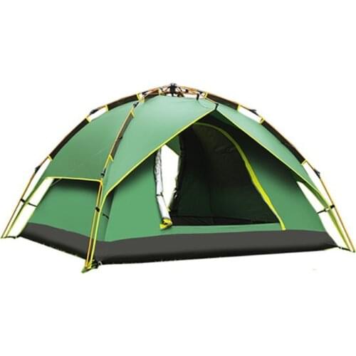 DESERTCAMEL CS070-3 Three-used Automatic Tent Portable Rainproof Tent Double Layers Outdoor Camping Hiking Tent For 2 Persons