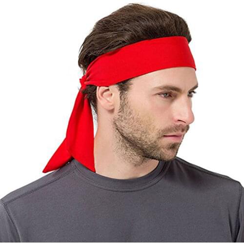 Safety Cycling Yoga Sport Sweat Headband Men Sweatband For Men Women Yoga Hair Bands Head Sweat Bands Sports