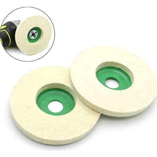 Practical For Metal Marble Glass Ceramic Wool Polishing Wheel ,Polishing Pads Angle Grinder Wheel Felt Polishing Disc