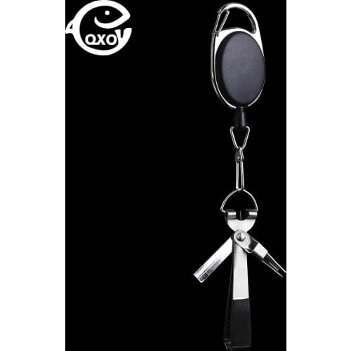 QXO Fishing Tools Line Winder Knot Tool Fast Tie Nail Signal Goods For Fishing Quick Connector Picker Lure Method Feeder Scissor