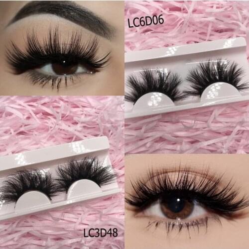Popular 25mm Mink Lashes Full Strip Eyelash Dramatic Handmade Makeup False Eyelashes