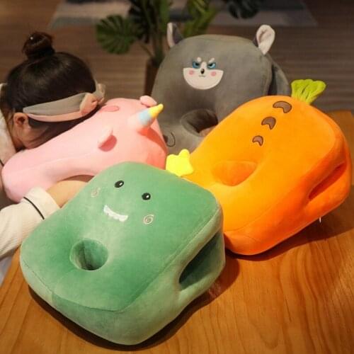 30cm Cute Cartoon Dinosaurs Bears Unicorns Avocados Carrots Plush Toys Stuffed Dolls Pillow For Kids Girls Birthday Gifts