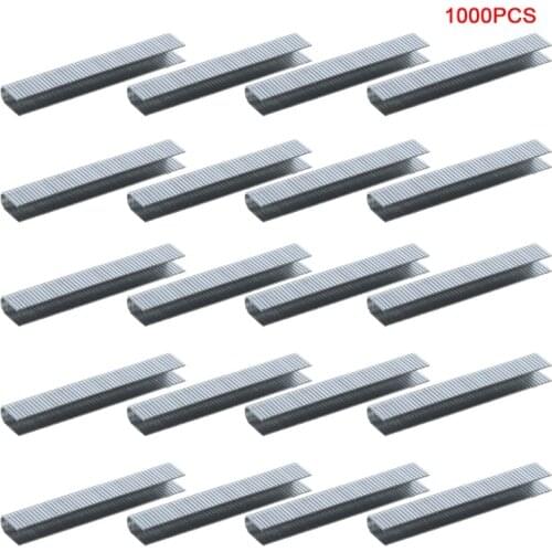 1000 Pcs U Shaped Staples 12x6.3mm Nails For Staple Gun Stapler