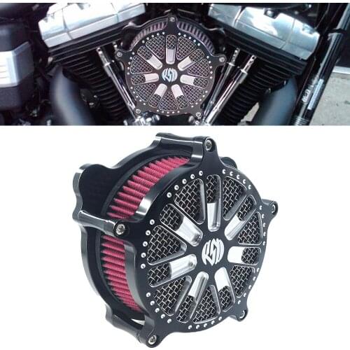 RSD Slam Venturi Air Cleaner Intake Filter For Harley Sportster 883 1200 Dyna FXDC FXD Softail FLSTF Fat Boy Touring FLHX FLHRC