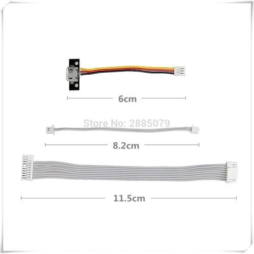 For DJI Phantom 3 Standard Repair Accessories 2.7K Camera Drone Part 81 Cable Set STA Replacement