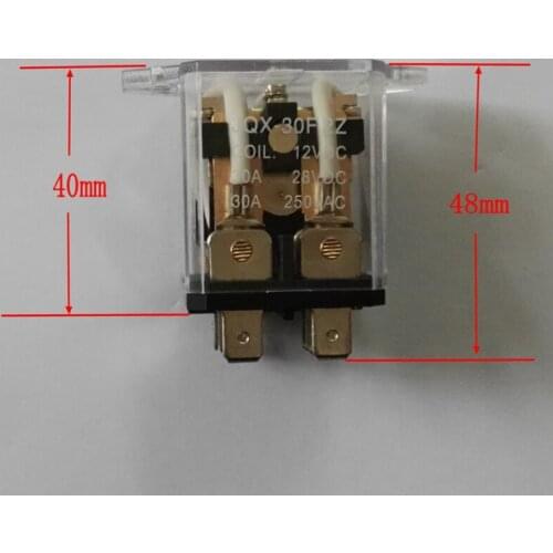 1pcs Jqx-30f / 2Z 30A high power relay 12V 24V 220V high current middle 40A two open and two closed
