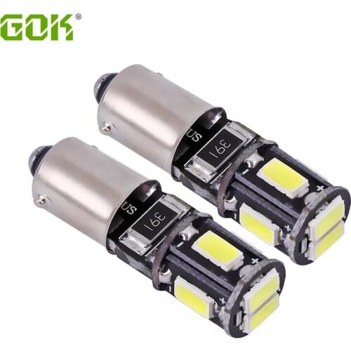 10pcs/lot Freeshipping t10 ba9s 6smd led 5730 5630 Error Free,t4w ba9s led canbus car lights,182 car led light ba9s led bulb