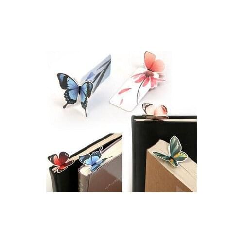 20 pcs Butterfly Bookmark Decoration