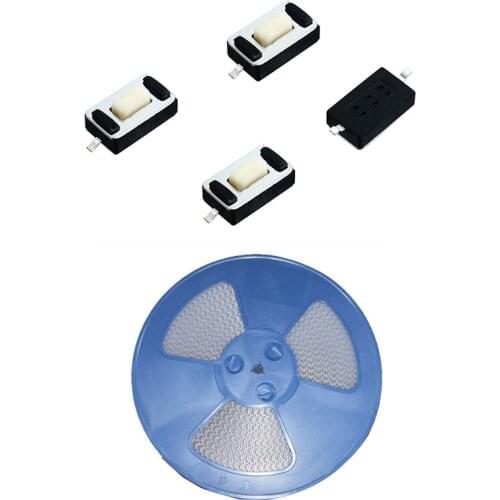 3000pcs/coil New 3*6*2.5mm 2 pin SMD Push Button Switch 3x6x2.5mm For Car Remote Control Tact Switch Liquid Crystal