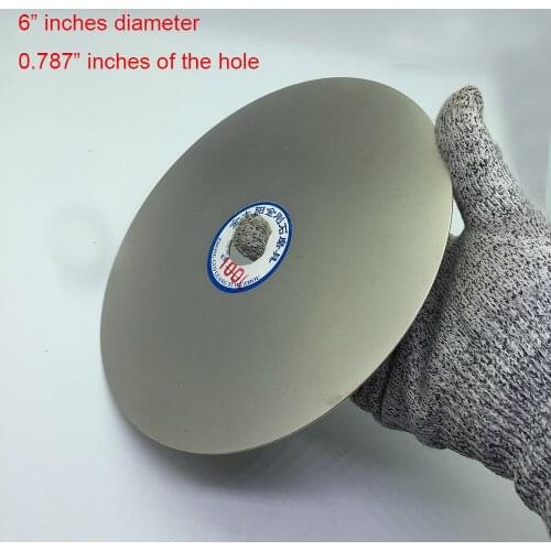 60- 3000 KNS Knife Sharpener Tool Sharpening Diamond disc stone metal Angle Grinder disc 6"