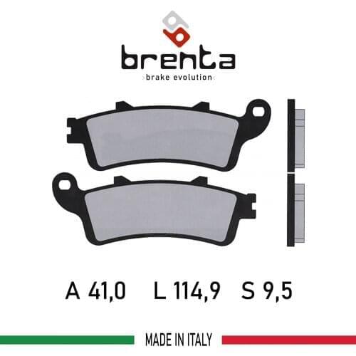 Brenta for HONDA FES 125/150/250/ NSS 250/ FJS 600 FT3023-FA281 Motorcycle Brake Disk Pad Organic (!! Front!!)