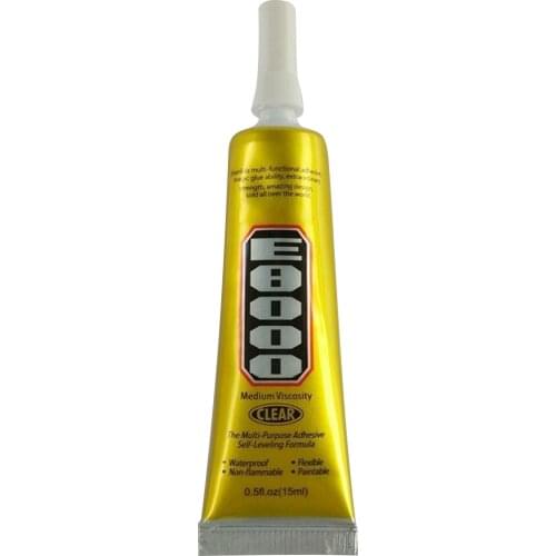 E8000 Clear Adhesive Sealant Glue for DIY Phone Border Diamond Clothes SNO88