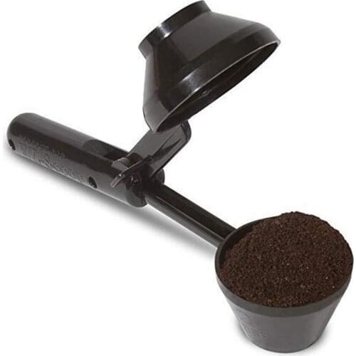 Coffee Scoop And Funnel For Single-serve Refillable Capsules 2 Tablespoon Portioned Coffee Scooper Spoon Coffee Accessories