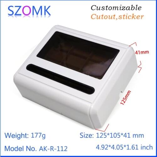 1 piece, 125*103*38mm szomk electrical instrument housing plastic LCD enclosure junction box new arrival plastic project box