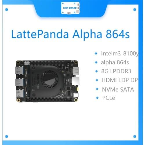 LattePanda Alpha 864s Tiny Ultimate Windows / Linux Device