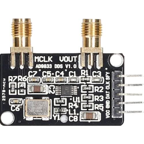 AD9833 Oscilloscope Module DDS Digital Synthesizer Frequency Controllable Sine Square Triangular Waves Official Line LPF