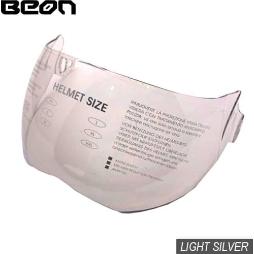 3 Colors Motorcycle Helmet Visor Goggles Gloasses Visors for BEON B702 T702 BLACK TRANSPARENT SILVER 4 SEASONS Helmets
