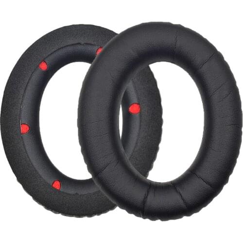 2021 New 1Pair Black Foam Earpads Ear Cover Cushion for hyperx Cloud Revolver S Headphone