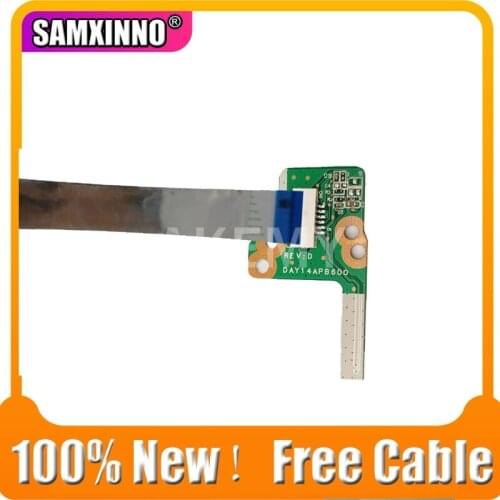 New Akemy original laptop power button board For HP Pavilion 14-P 15-P 17-P DAY14APB6D0 switch board with cable